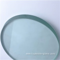 Customized size tempered small round glass for clock